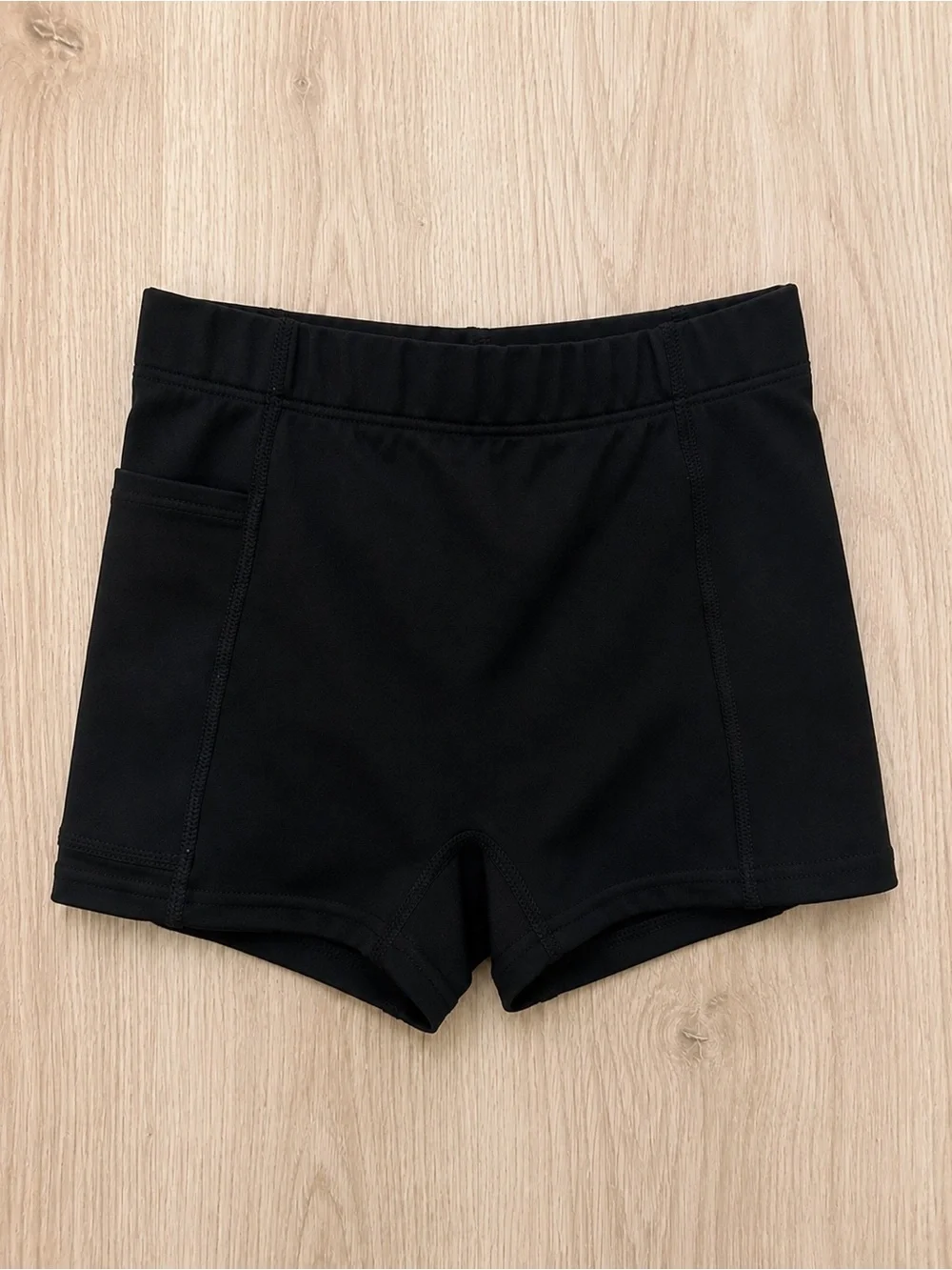 Girls Dance Black Kids Dance Shorts Size 6